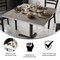 Flash Furniture Glenbrook 36" Square Table Top with White or Gray Reversible Laminate Top XU-WHGY-3636-GG - alternate 7